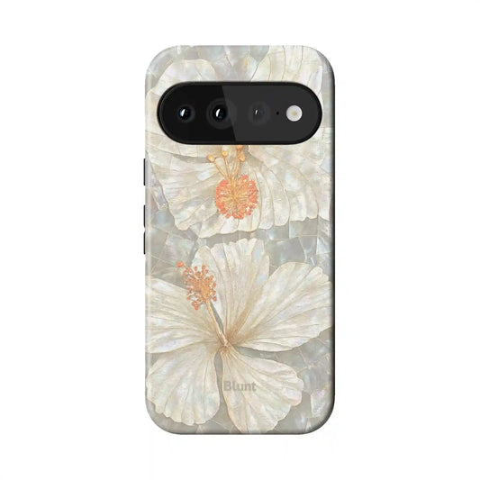 Coconut Bloom Pixel Case