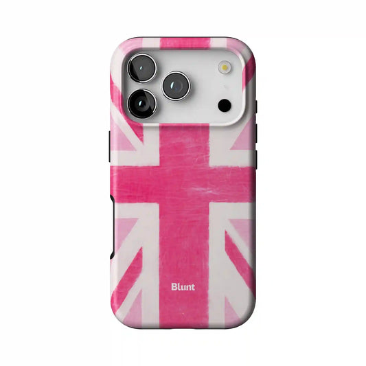 Pink Brit iPhone Case