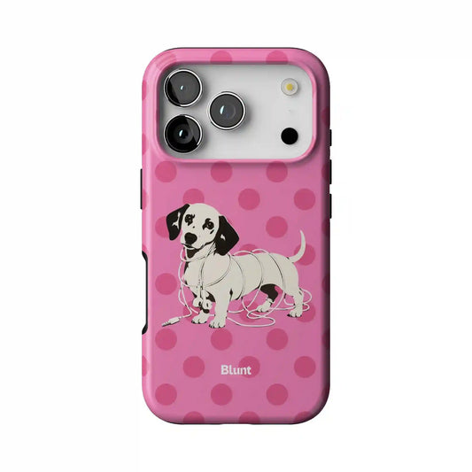 Dotted Wired Weenie iPhone Case