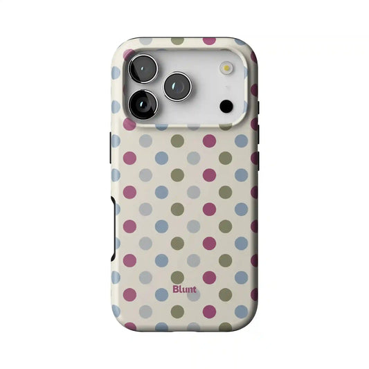 Polka Softmint iPhone Case