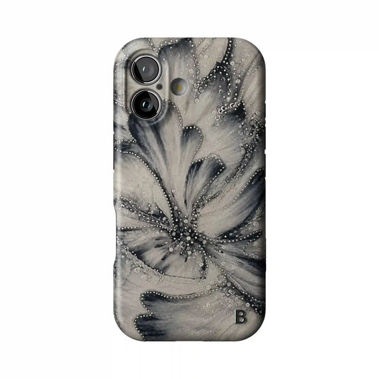 Dark Wisteria Statement iPhone Case