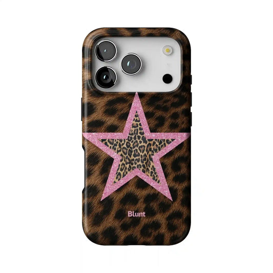 Pink Cheetah Starlette iPhone Case