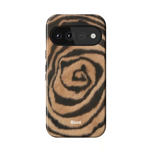 Cinnamon Swirl Pixel Case