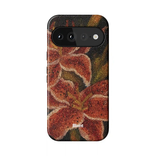 Autumn Bloom Pixel Case