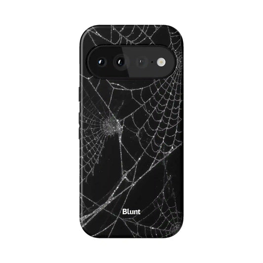 Silver Web Pixel Case