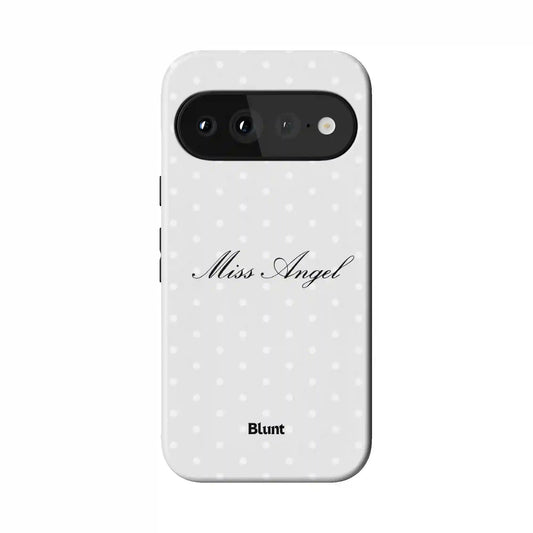 Gray Miss Angel Pixel Case