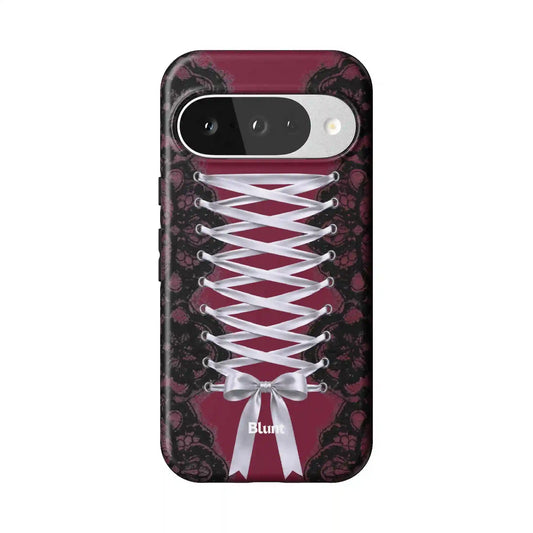 Mrs Burgundy Pixel Case
