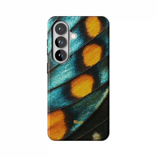 Teal Flicker Samsung Case