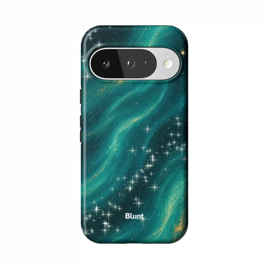 Emerald Sky Pixel Case
