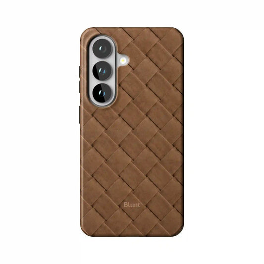 Braided Camel Samsung Case