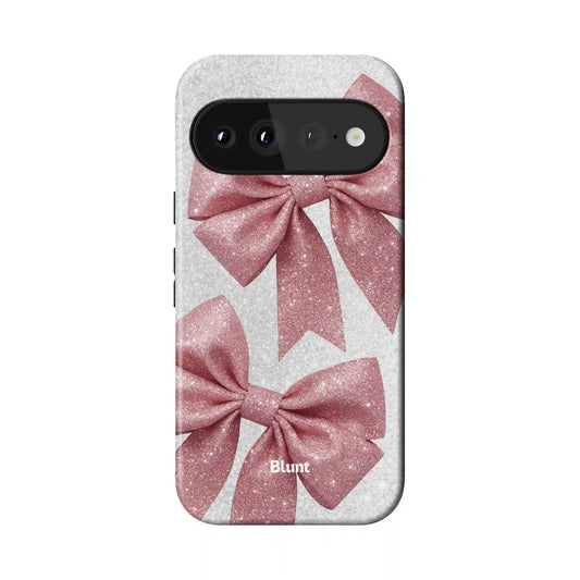 Sugarplum Bow Pixel Case