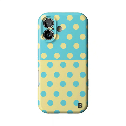 Butter Teal Statement iPhone Case