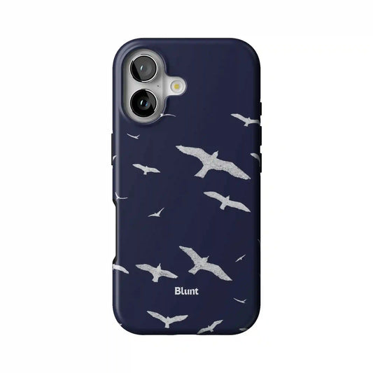 Navy Drift iPhone Case