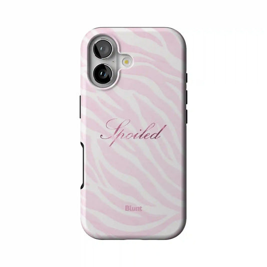 Spoiled Pink Zebra iPhone Case