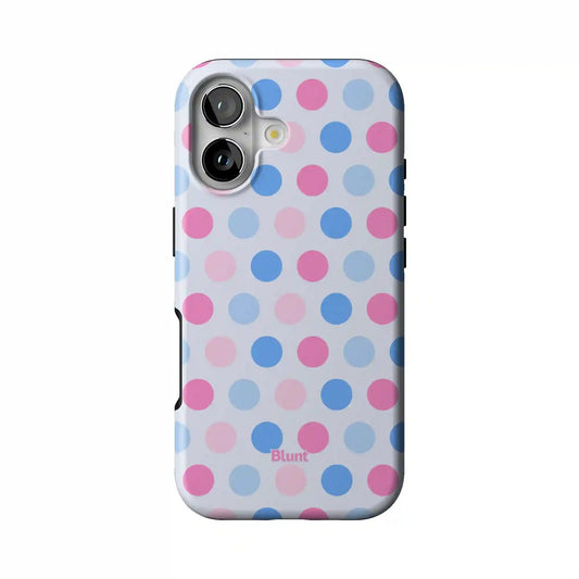 Bubblegum Polka iPhone Case