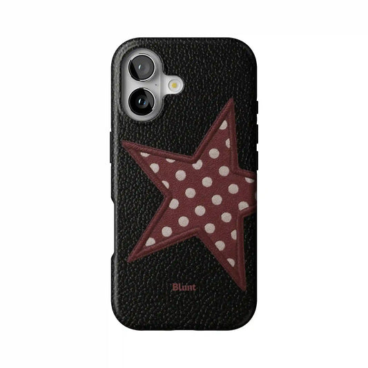Polka Star iPhone Case