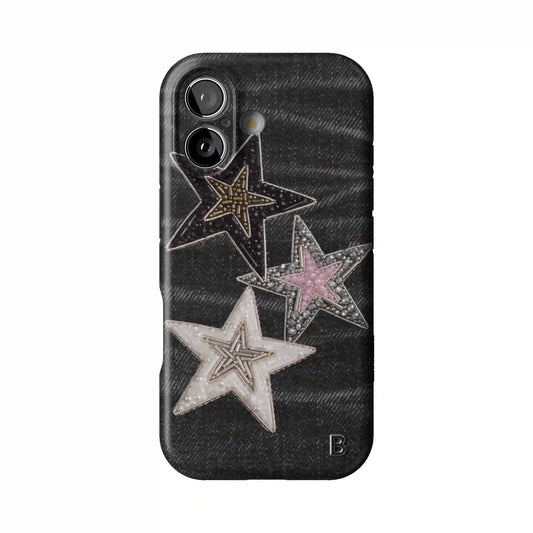 Starfall Denim Statement iPhone Case