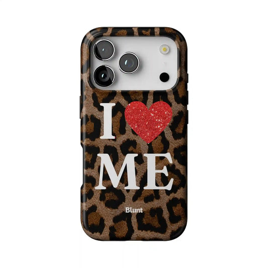 Cheetah I Love Me iPhone Case