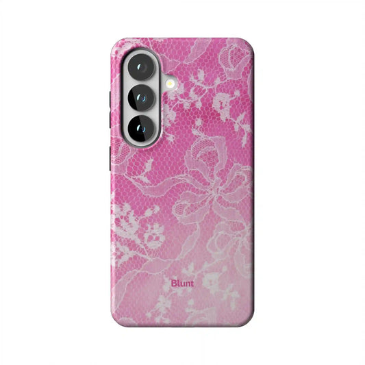 Pink Lacewave Samsung Phone Case