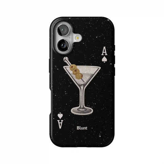 Black Dirty Martini iPhone Case