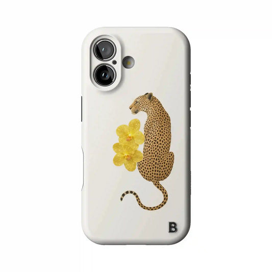 White Cleo Statement iPhone Case