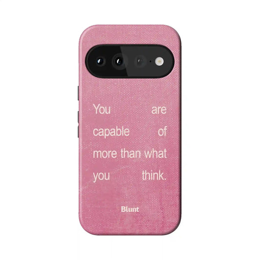 Capable Girl Pixel Case