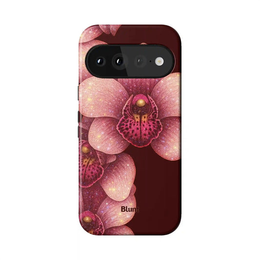 Crimson Petal Pixel Case