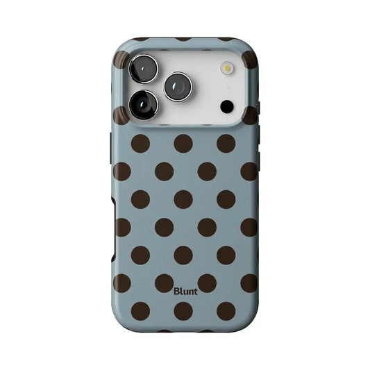 Seafoam Dot iPhone Case