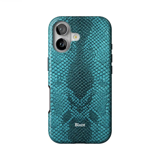 Cyan Scale iPhone Case