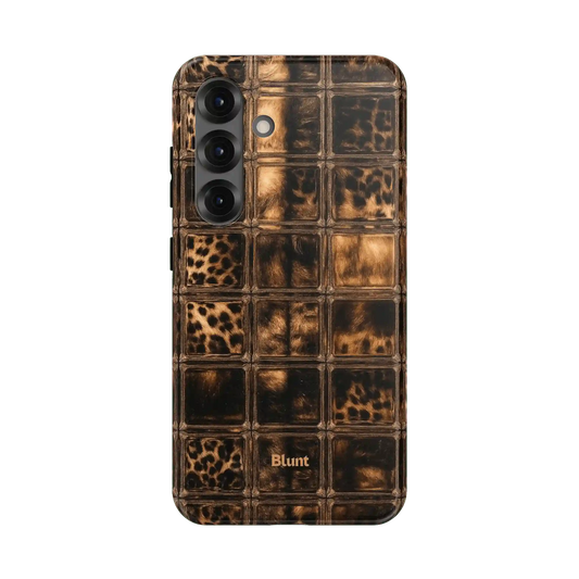 Checkered Print Samsung Case