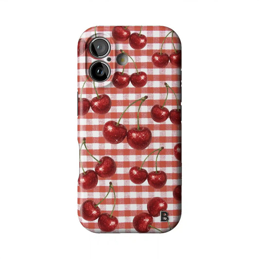 Cherry on Top Statement iPhone Case