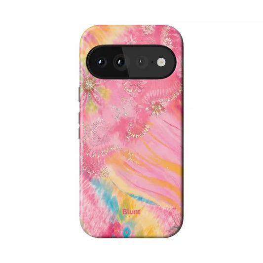 Pink Spill Pixel Case