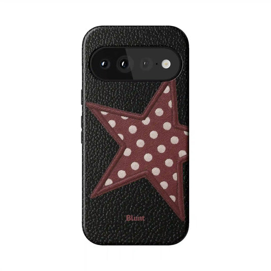 Polka Star Pixel Case