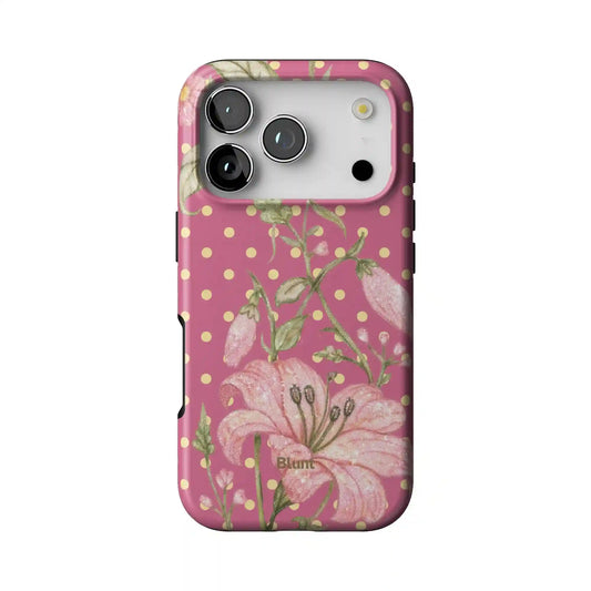 Cherry Blossom Dot iPhone Case