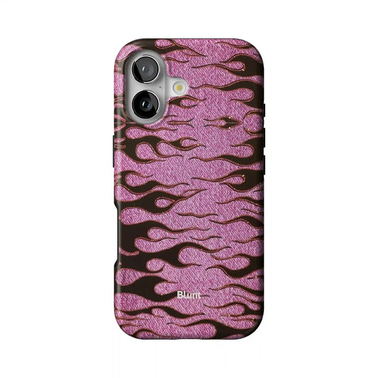 Fuchsia Heat iPhone Case