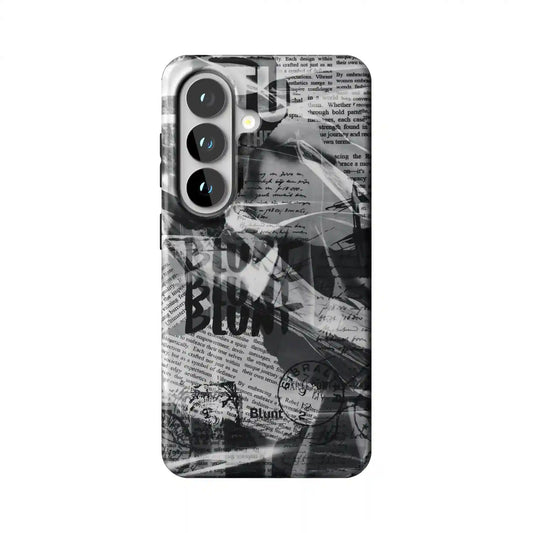 Black Love Letter Samsung Case
