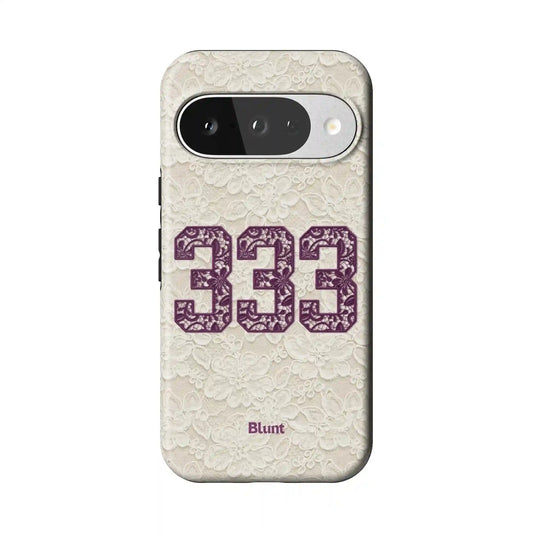 333 Bridal Beige Pixel Case