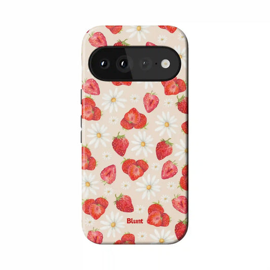 Strawberry Field Pixel Case