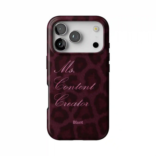 Content Queen iPhone Case