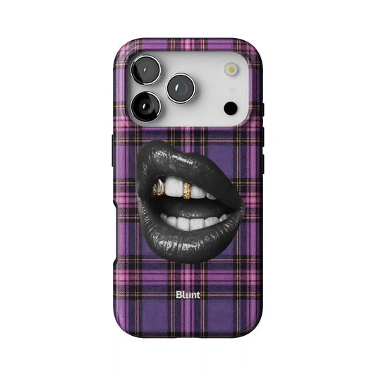 Talking Plaid iPhone Case