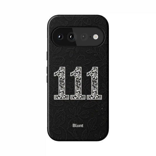 111 Noir Lace Pixel Case