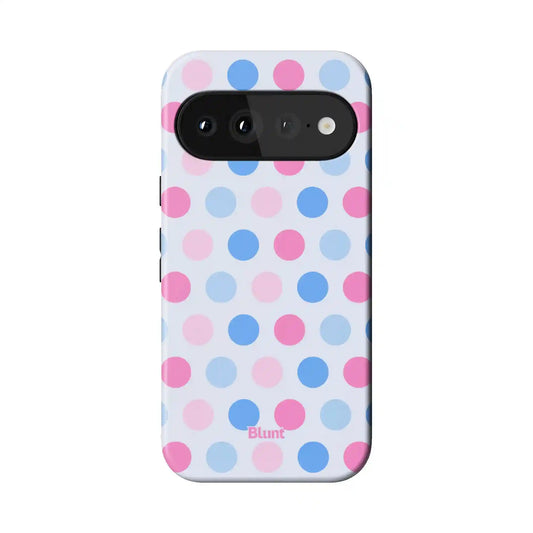 Bubblegum Polka Pixel Case