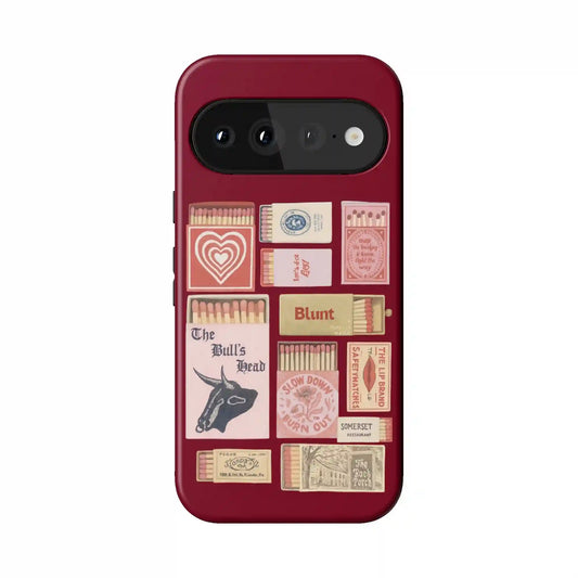 Red Crown Pixel Case
