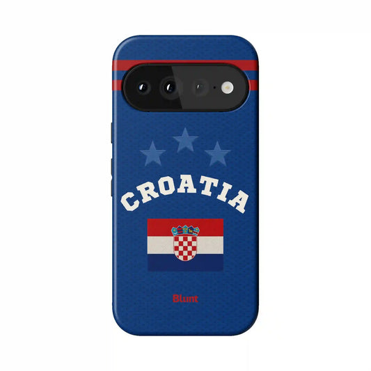 WC Croatia Pixel Case