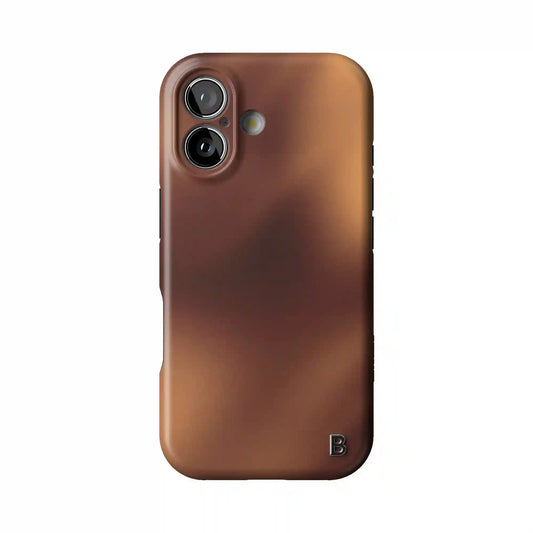 Copper Smoke Statement iPhone Case
