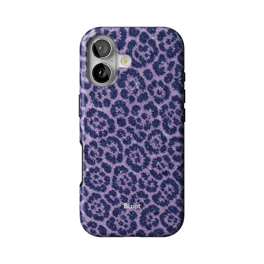 Classic Cheetah Purple iPhone Case