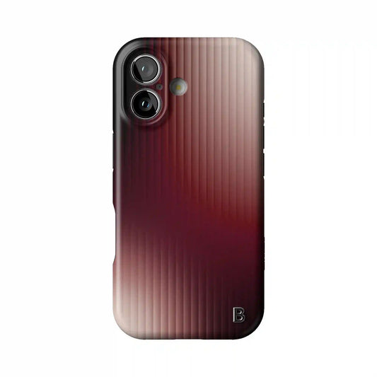 Crimson Melt Statement iPhone Case