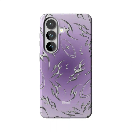 Purple Cyber Samsung Case
