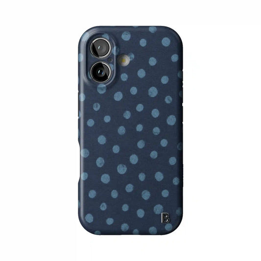 Blue Dot Statement iPhone Case