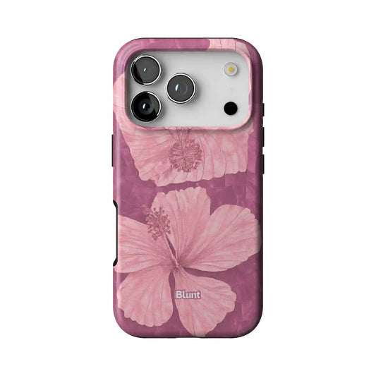 Pink Coconut Bloom iPhone Case
